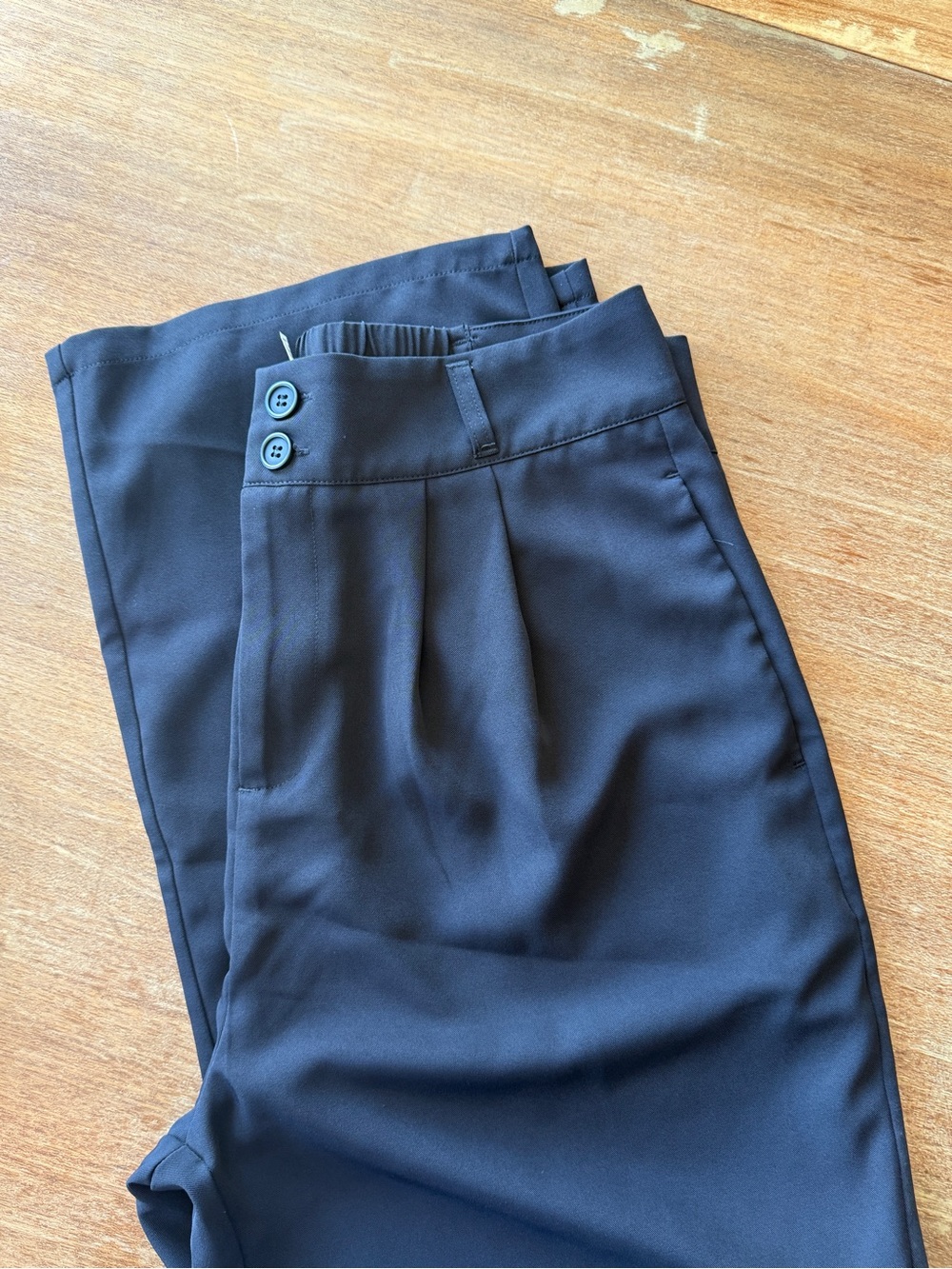 HALARA Wide Leg Pants in Navy